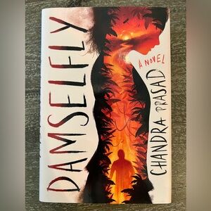 Scholastic Damselfly Novel - Red and Black Cover